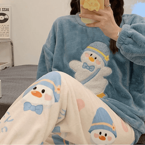 Pijama Longo Pinguim